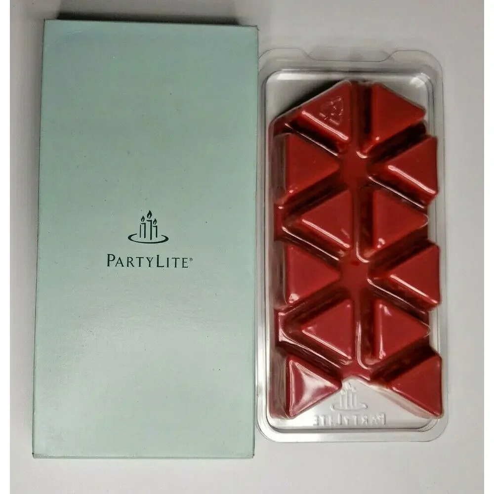 PartyLite Scent Plus 12 Melts Retired New‎ Box Peppermint Bark P7C/SW196